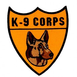 Thermo patch K-9 CORPS
