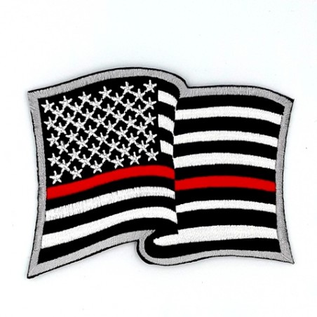 Thermo Patch USA Fire Department Red Line - 2