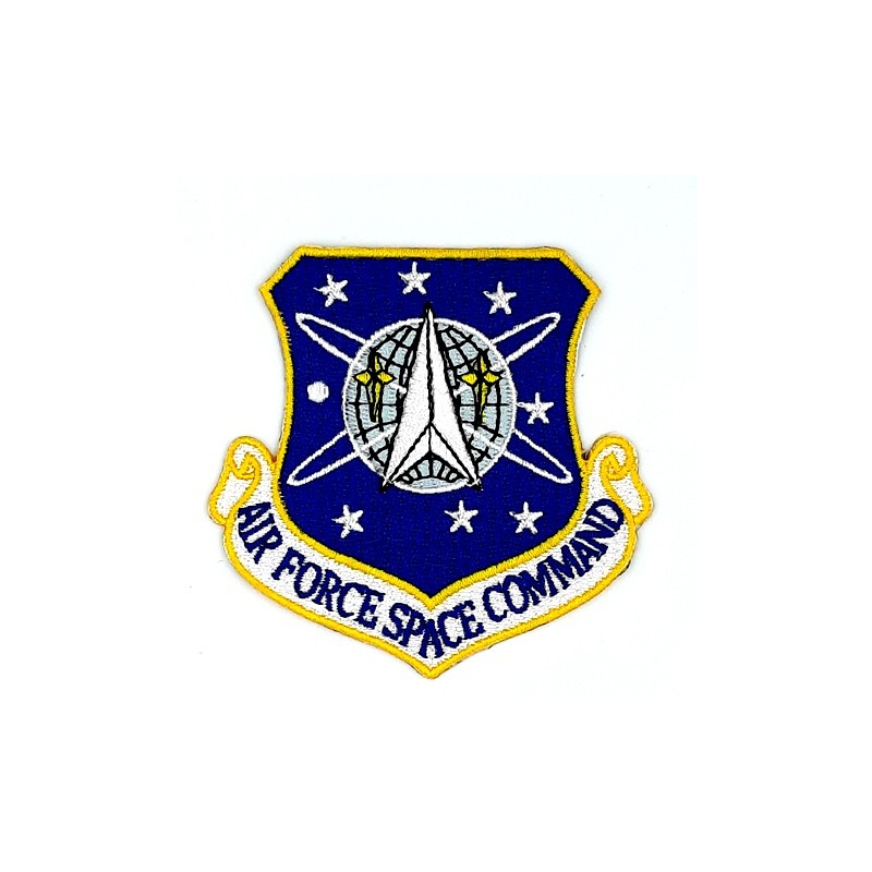 Thermo patch USAF Space Command shield - 2