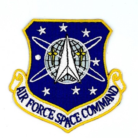 Thermo patch USAF Space Command shield - 2
