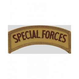 Naszywka termo Special Forces tab (desert) - 3
