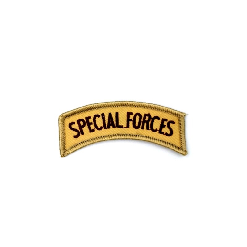 Naszywka termo Special Forces tab (desert) - 4