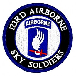 Thermo patch U.S. ARMY 173rd A/B Sky Soldiers - 2
