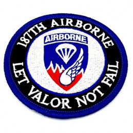 Thermo patch U.S. ARMY 187th A/B Valor - 2