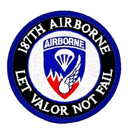 Thermo patch U.S. ARMY 187th A/B Valor - 3