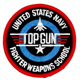 Naszywka termo USN TOP GUN...