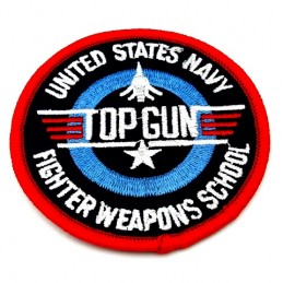 Naszywka termo USN TOP GUN Fighter Weapons School - 3