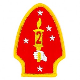 Naszywka termo USMC 2nd Marine Division - 7