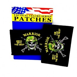 Mess With The Best Warrior velcro patch - 3