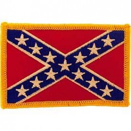 Confederate Flag Thermo Patch - 1