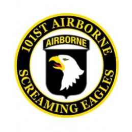 Naszywka termo U.S. ARMY 101st A/B Screaming Eagles - 1