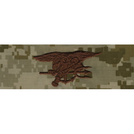 U.S. Navy Special Warfare embroidered badge - NWU Type-II Desert Digital - 1