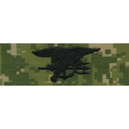 U.S. Navy Special Warfare embroidered badge - NWU Type III Woodland