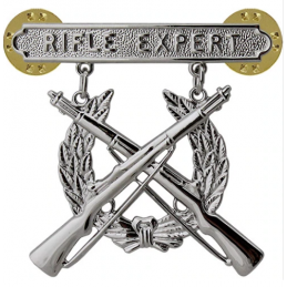 Marine Corps Rifle Expert Qualification Badge - 1