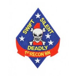 USMC 1st Recon Battalion Thermo Patch - 1