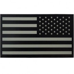 Naszywka Velcro Odwrócona Flaga U.S.A. - Infrared - 1