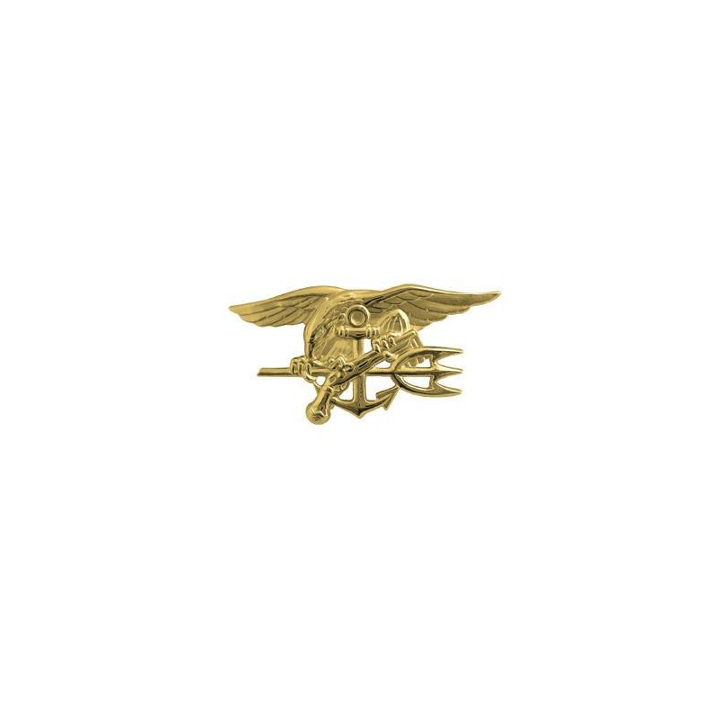 Odznaka miniaturowa U.S. Navy Special Warfare SEAL Trident - 1