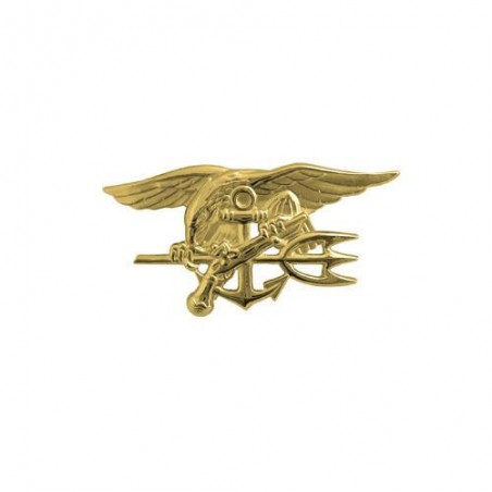 U.S. Navy Special Warfare SEAL Trident miniature insignia - 1