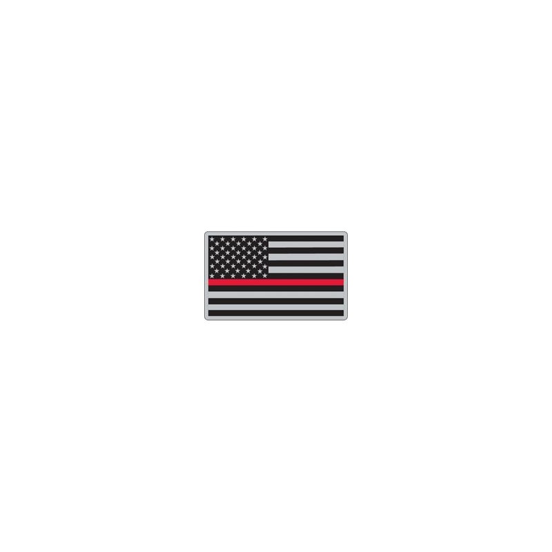 Velcro Patch (velcro) USA Fire Department Red Line - 1