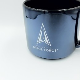 U.S. Space Force Mug Gunmetal Black - 4