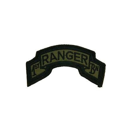 Thermo patch U.S. ARMY tab Ranger 1st Battalion (subdued)