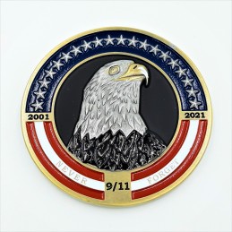 Moneta z okazji 20 rocznicy wydarzeń z 11 września - 2