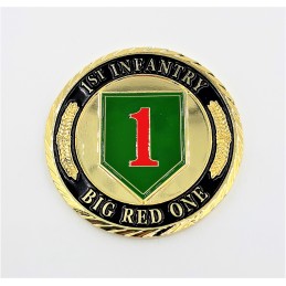 Challenge Coin U.S. ARMY 1st Infantry Division Commemorative Coin - 3