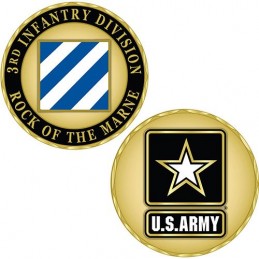 Moneta okolicznościowa - Challenge Coin - U.S. ARMY 3rd Infantry Division - 1