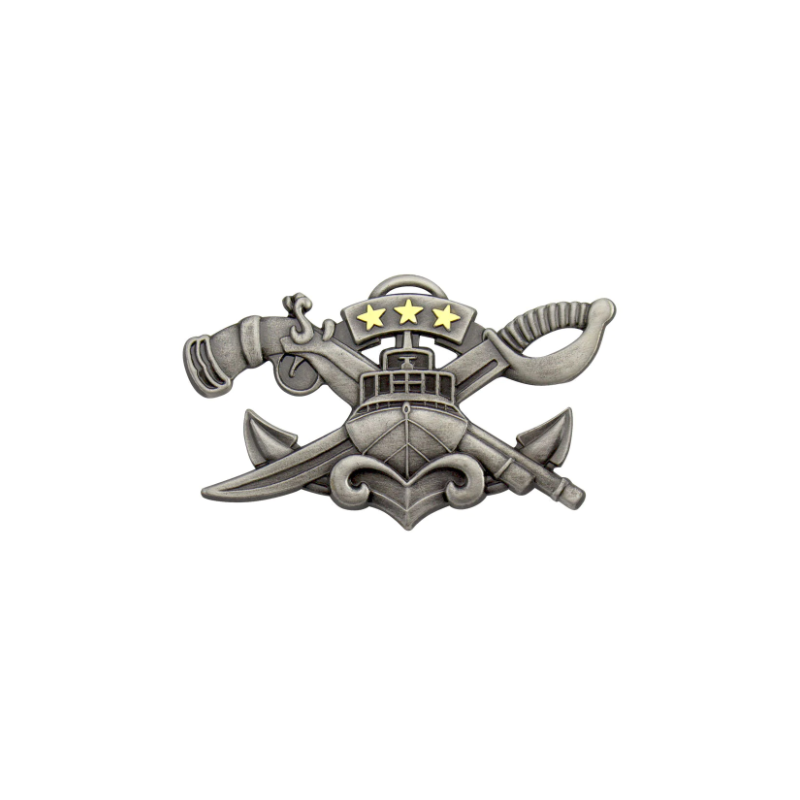 U.S. Navy SWCC Special Warfare Combatant-Craft Crewman Master Badge - 2