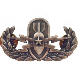 U.S. Armed Forces Explosive Ordnance Disposal (EOD) Senior Badge - 4
