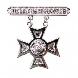 Marine Corps Rifle Sharpshooter Qualification Badge - 2
