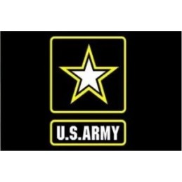 U.S. ARMY LOGO STICK FLAG...