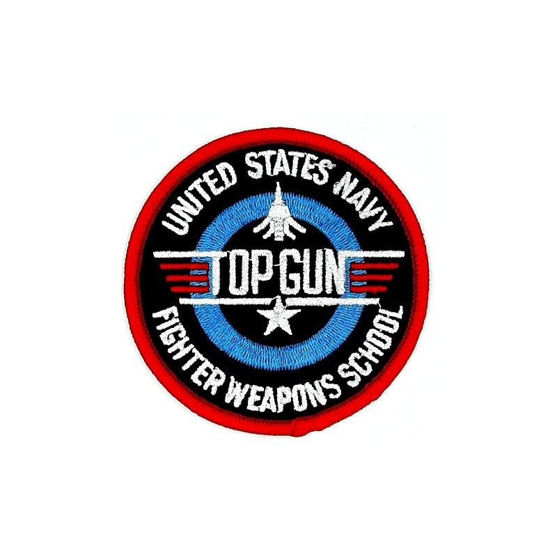 Naszywka termo USN TOP GUN Fighter Weapons School - 2