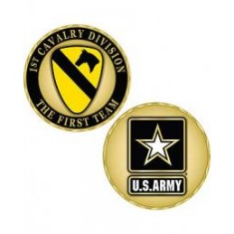 Challenge Coin U.S. ARMY 1st Cavalry Division Commemorative Coin - 1