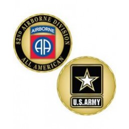 Moneta okolicznościowa Challenge Coin U.S. ARMY 82nd A/B Division - 1