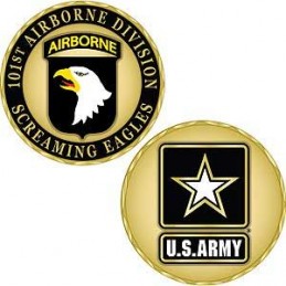 Moneta okolicznościowa Challenge Coin U.S. ARMY 101st A/B Division